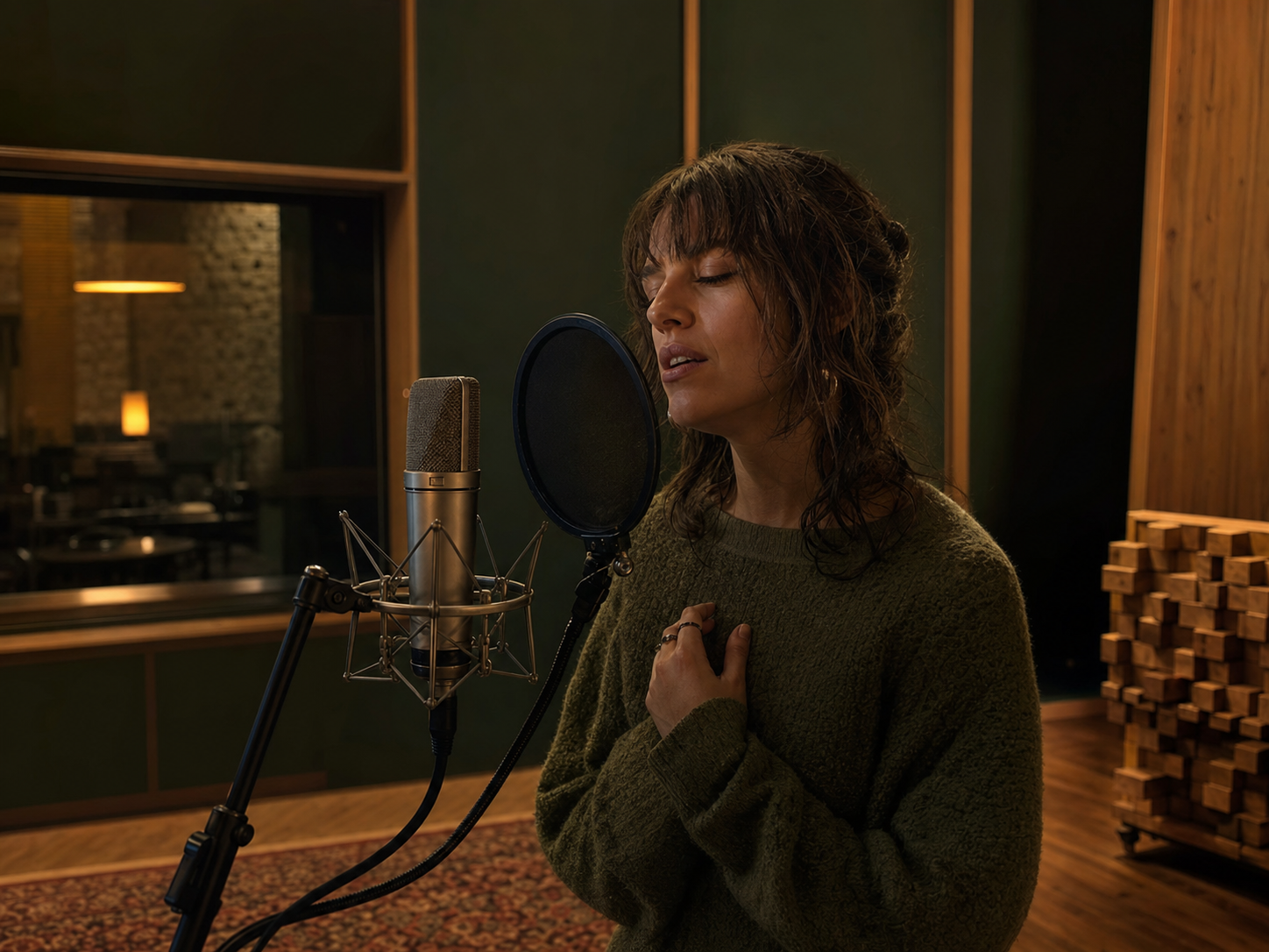 Prise de voix en studio